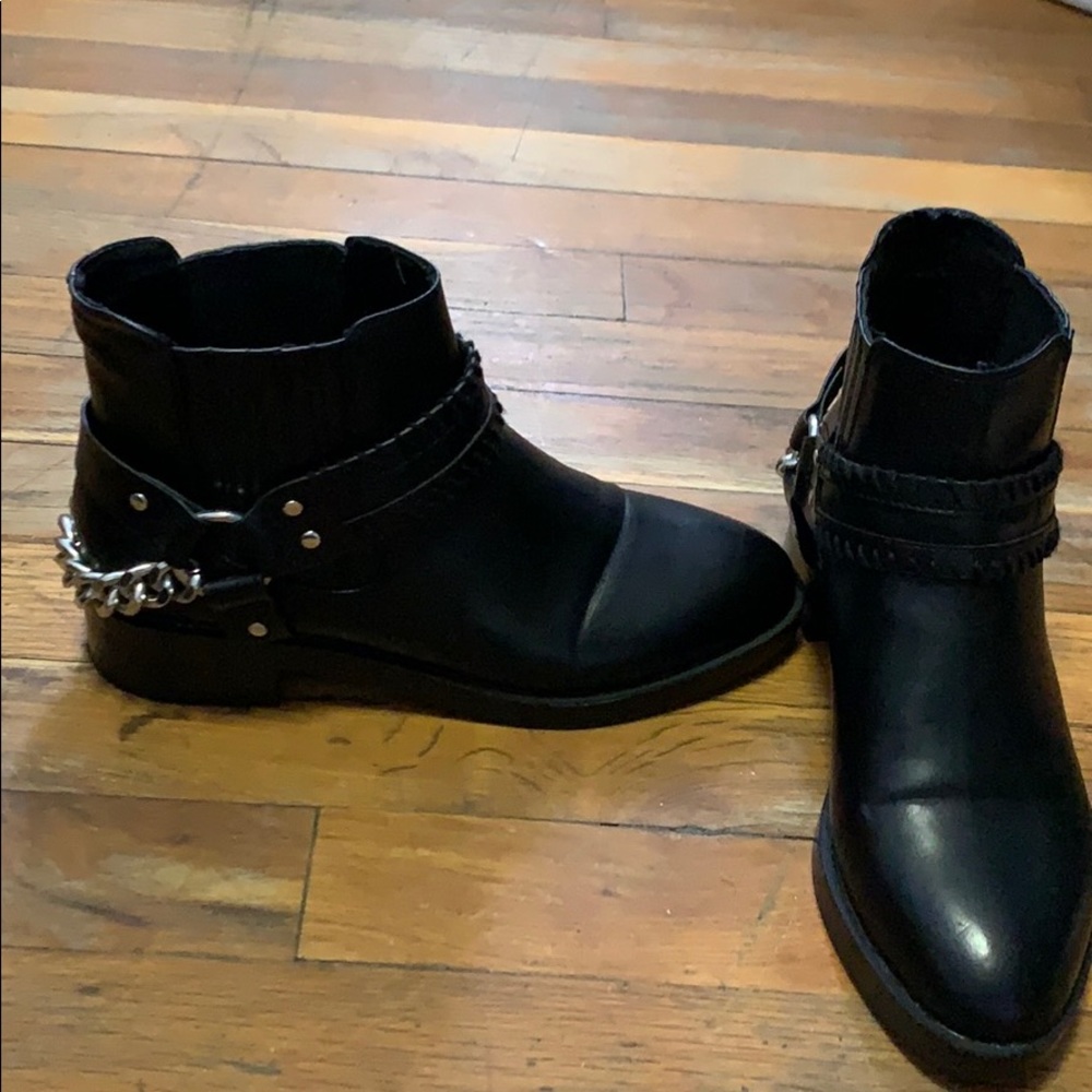Black booties